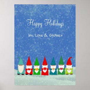 Freude, Liebe & Weihnachtswichtel Poster