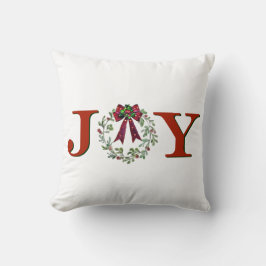 Freude mit Kranz Kissen