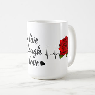 Freude Moments Keramik Weiße Tasse