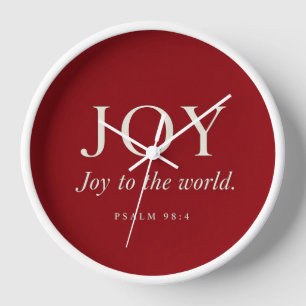 FREUDE Psalm 98:4 Weihnachtsgeschenk Uhr