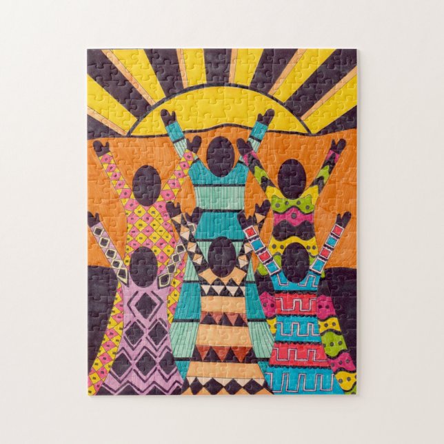 Freude! Puzzlespiel (Vertikal)