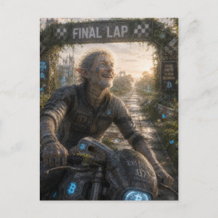 Freude / Racer / Endrunde Postkarte