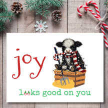 Freude steht Ihnen gut, Sassy Cow Weihnachten