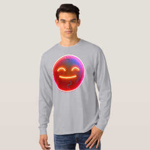 Freude strahlen: Digitales Emoticon T-Shirt