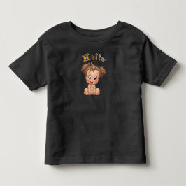 Freude und Glück für das glückliche Baby. Kleinkind T-shirt