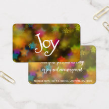 Freude verbreiten - Message Cards