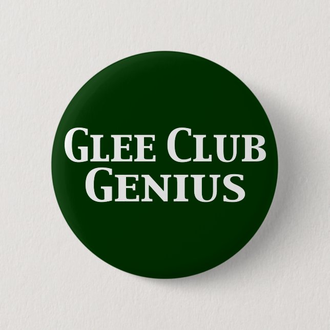 Freude-Verein-Genie-Geschenke Button (Vorderseite)