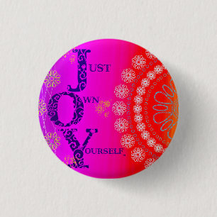 FREUDE vibrierend Button