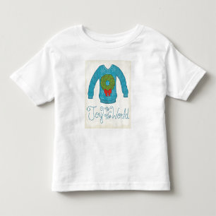 Freude wilden Apples   zur Welt - Kleinkind T-shirt