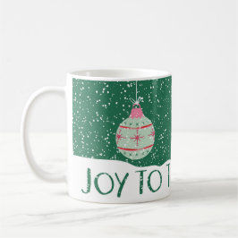 Freude zur Weltweihnachtsverzierungs-Kaffee-Tasse Kaffeetasse