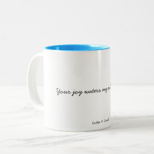 Freude Zweifarbige Tasse