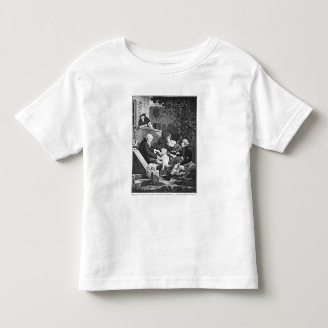 Freuden am Sein ein Vater, c.1797 Kleinkind T-shirt (Vorderseite)