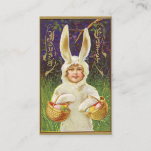 Freuden des Osterhasen-Grußes Visitenkarte