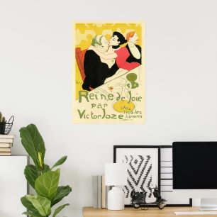 Freuden Königin (Queen of Pleasure) Toulouse Lautr Poster