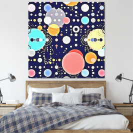 Freudenblase Leinwanddruck