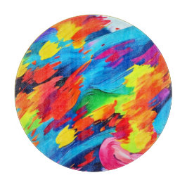 Freudenfarbige Explosionszeichnung Schneidebrett