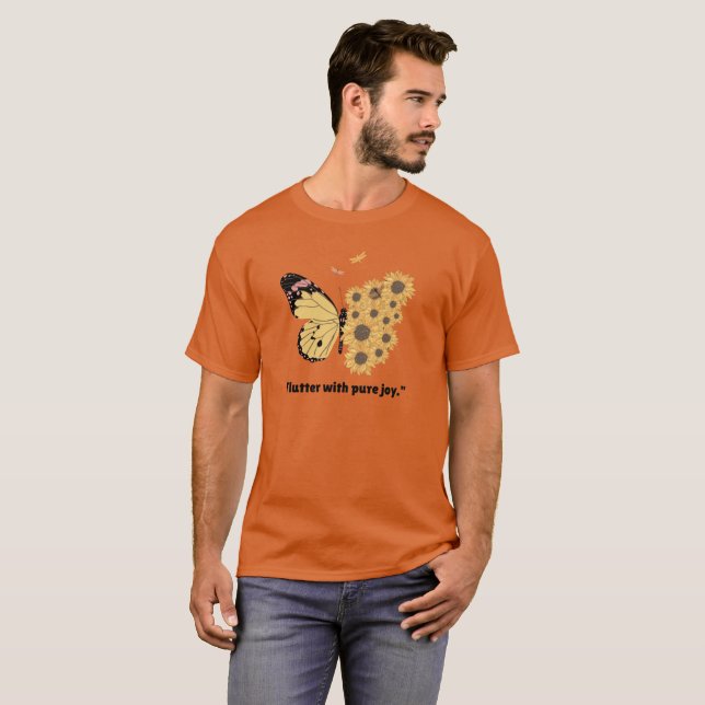 Freudenflattern T-Shirt (Vorne ganz)