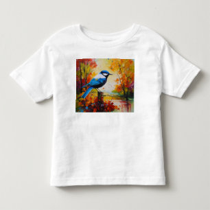 Freudevolle Flügel Kleinkind T-shirt