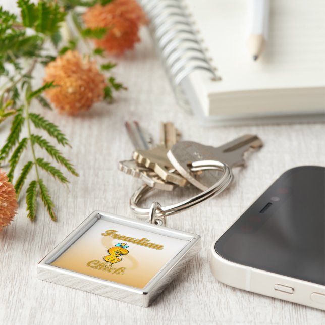 Freudian Chick Schlüsselanhänger (Seite)