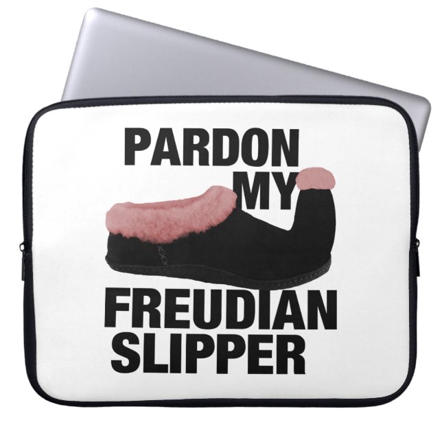 Freudian Slipper Laptop Ärmel Laptopschutzhülle (Vorderseite)