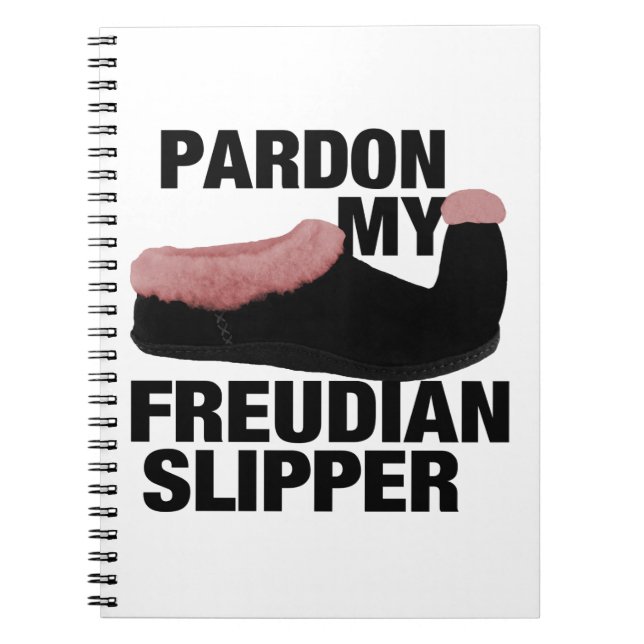 Freudian Slipper Notebook Notizblock (Vorderseite)