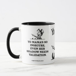 freudian yo mama jokes - Insecure Tasse