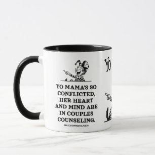 Freudian Yo Mama Witze - Zwiespältig Tasse