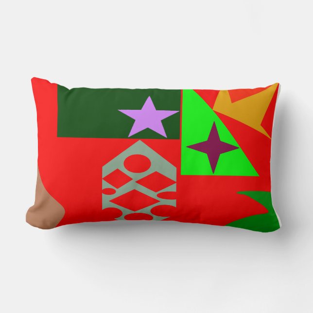 freudige Jahreszeit Lendenkissen (Vorderseite)