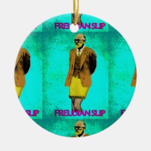 Freudscher Beleggrunge-Pop-Kunst Meme Keramik Ornament