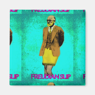 Freudscher Beleggrunge-Pop-Kunst Meme Magnet