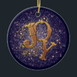 Freuen Sie sich auf Christliche Weihnachtsdekorati Keramikornament<br><div class="desc">Luke 2:10-11 "Und der Engel sprach zu ihnen: Furcht nicht: Denn siehe, ich bringe dir gute Dinge großer Freude, die für alle Menschen sein werden. Denn für euch ist dieser Tag in der Stadt David a Erretter geboren, der Christus der Herr ist." Joy Christliche Weihnachtsschmuck aus der Weihnachtskollektion unter www.zazzle.com/RanchLady*...</div>