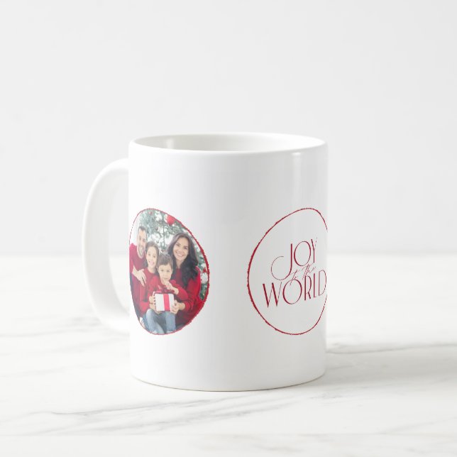 Freuen Sie sich auf die Bilder von Weihnachten/Fei Kaffeetasse (Vorderseite Links)