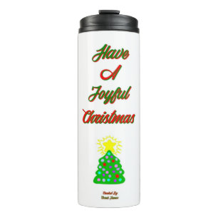 Freuen Sie sich auf die Weihnachtsthermie Thermosbecher