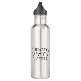 Freuen Sie sich auf ein Freude an einem kostenlose Edelstahlflasche