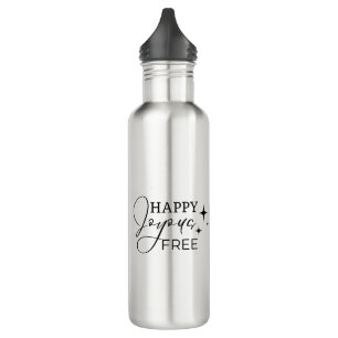 Freuen Sie sich auf ein Freude an einem kostenlose Edelstahlflasche