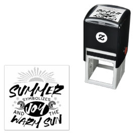 Freuen Sie sich auf ein warmes Sonnenangebot Permastempel