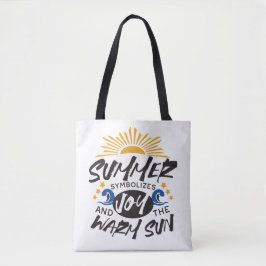 Freuen Sie sich auf ein warmes Sonnenangebot Tasche