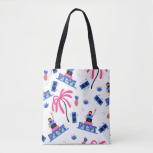 Freuen Sie sich auf einen DJ, tropisches Strandmus Tasche