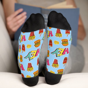 Freuen Sie sich auf frische Farben und ein köstlic Socken