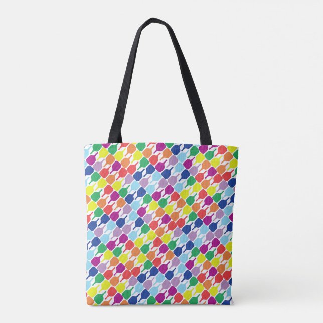 Freuen Sie sich auf Paddel 💚❤️ 💛 💙 Tasche (Rückseite)