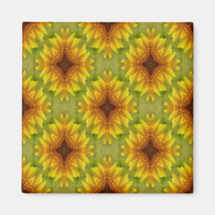 Freuen Sie sich auf Sonnenblumen... Magnet