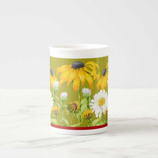 Freuer Sommer auf einer Knochen-China-Tasse Prozellantasse (Vorderseite)