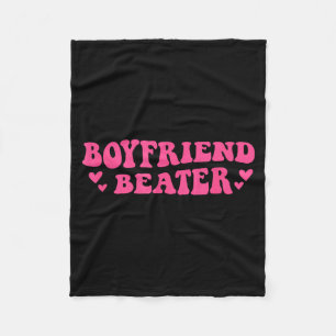 Freund Beater Lustiger Freundin Humor Retro Groo Fleecedecke