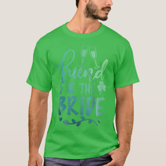 Freund der Braut Junggeselinnen-Abschied Wedd T-Shirt