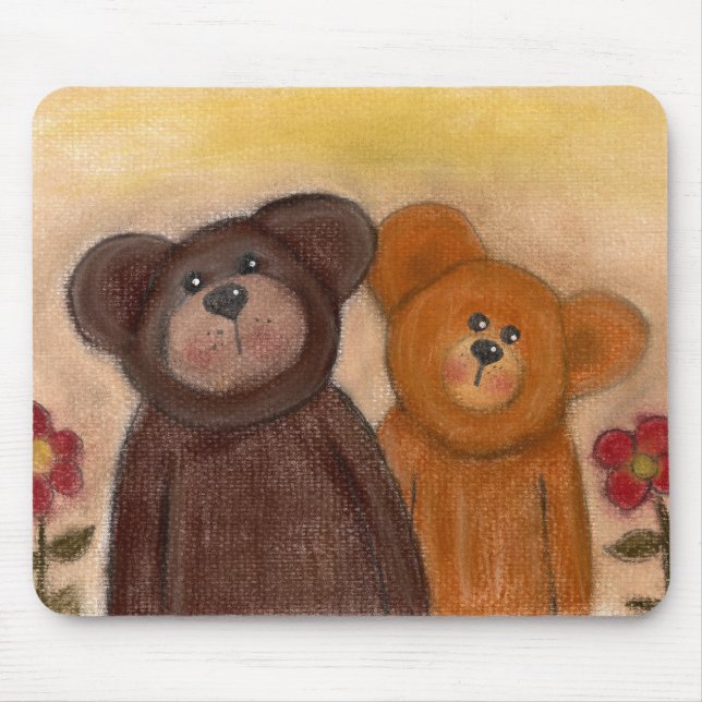Freund des Teddybär-n Mousepad (Vorne)