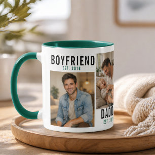 Freund Ehemann Vater Tasse   Personalisierter Vate
