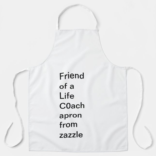 Freund einer Life C0ach-Schürze Schürze (Vorderseite)