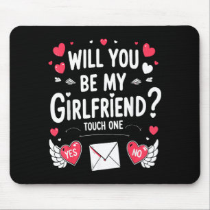 Freund fragt sie, wirst du meine Freundin sein, Va Mousepad