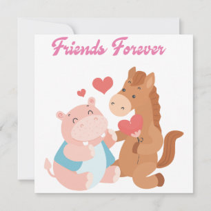 Freund für immer Valentinstag Einladung
