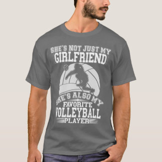 Freund ist mein Lieblings-Volleyball-Spieler Sport T-Shirt